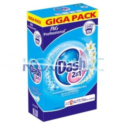 Прах за пране Dash 2 in 1 Professional Kristalheldere Regen en Witte Lelies 105 пранета