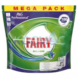 Таблетки за съдомиялна Fairy All in One - 100бр
