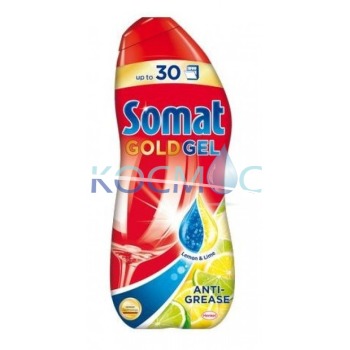 Гел за съдомиялна Somat Gold Gel - Lemon & Lime