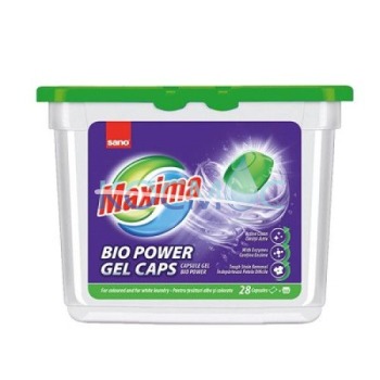 SANO MAXIMA BIO POWER GEL CAPS КАПСУЛИ ЗА ПРАНЕ 28БР.
