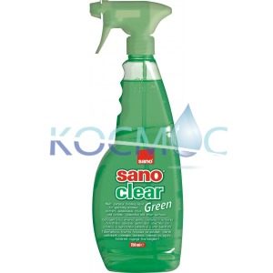 Препарат за прозорци Sano clear Green