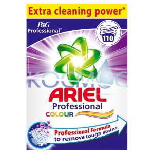 ARIEL PROFESSIONAL COLOUR ПРАХ ЗА ЦВЕТНО ПРАНЕ 110ПР.