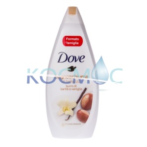 DOVE ДУШ ГЕЛ burro di karite e vaniglia 700ml.
