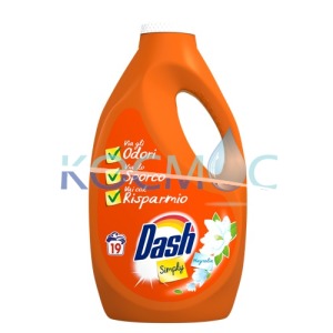DASH ГЕЛ ЗА ПРАНЕ 19 ПРАНЕТА SIMPLY