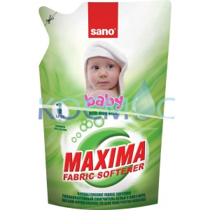 Омекотител за пране SANO Maxima - Baby Aloe Vera