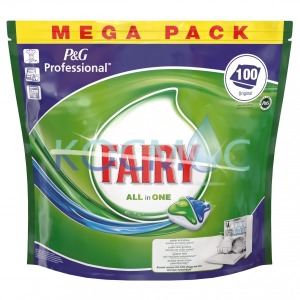 Таблетки за съдомиялна Fairy All in One - 100бр