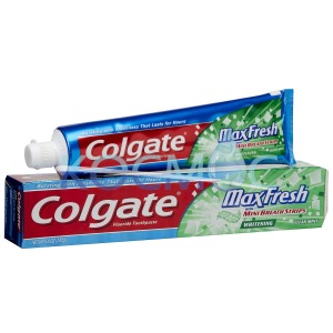 Паста за зъби Colgate MaxFresh - Breath Strips clean mint