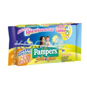 Бебешки мокри кърпи Pampers Sole e Luna