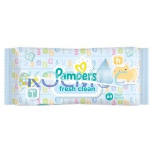 Бебешки мокри кърпи PAMPERS FRESH CLEAN