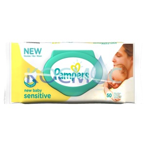 Бебешки мокри кърпи Pampers sensitive