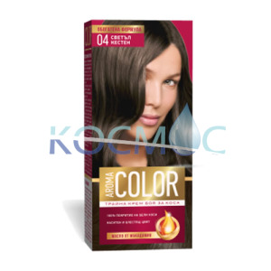 Боя за коса Aroma Color N 04 - светъл кестен