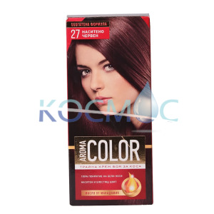 Боя за коса Aroma Color N 27 - наситено червен