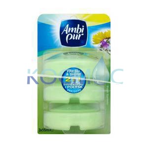 Ароматизатор за WC Ambi Pur - пълнител 3бр. Fresh and shine