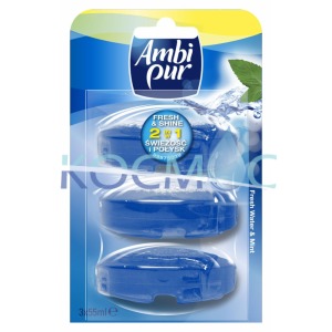 Ароматизатор за WC Ambi Pur - пълнител 3бр. Fresh and shine 3бр.