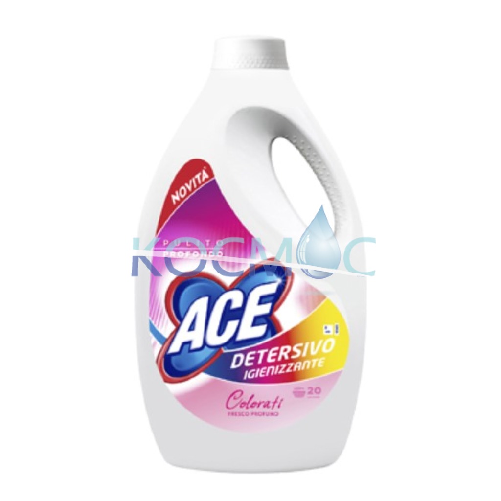 ACE DETERSIVO ГЕЛ ЗА ЦВЕТНО ПРАНЕ 20ПР.