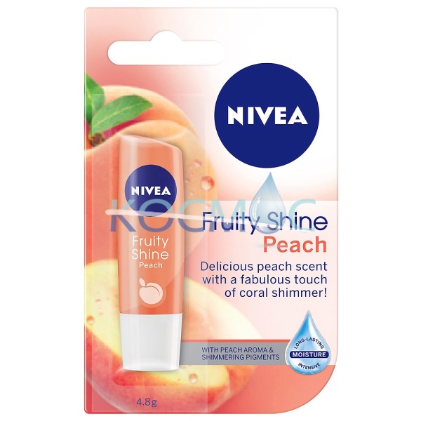 NIVEA БАЛСАМ ЗА УСТНИ ПРАСКОВА