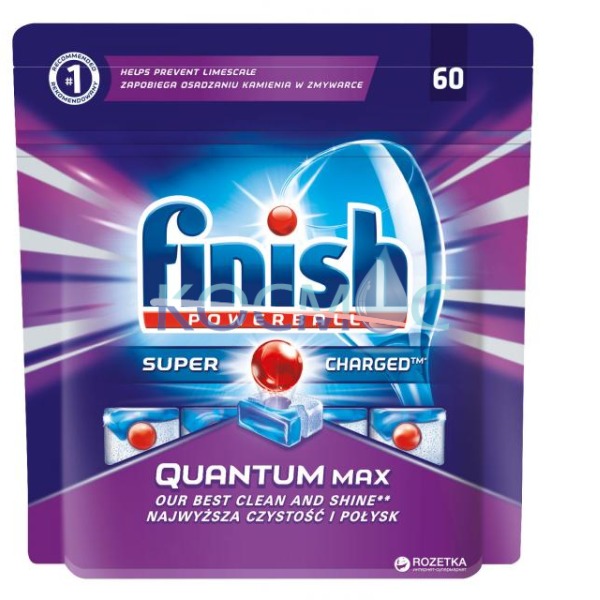 Таблетки за съдомиялна Finish Quantum max