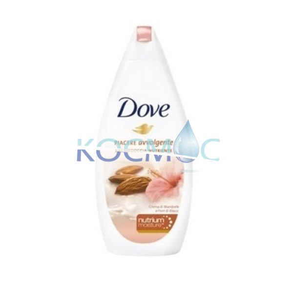 DOVE ДУШ ГЕЛ crema di mandrorle e fiori di ibisco 700ml.