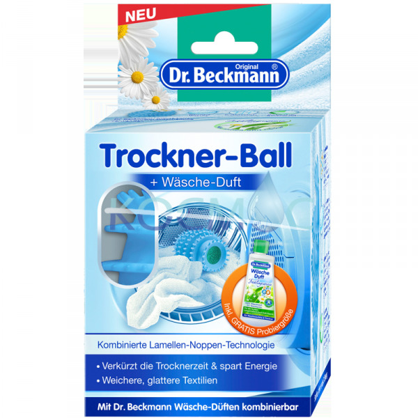 DR.BECKMANN TROCKET-BALL ГУМЕНА ТОПКА ЗА СУШИЛНЯ