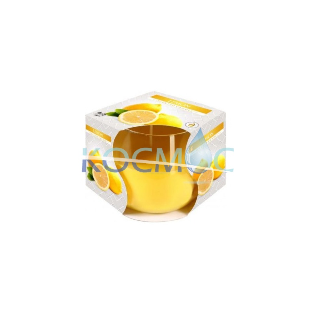 AURA LEMON АРОМАТНА СВЕЩ 120ГР.