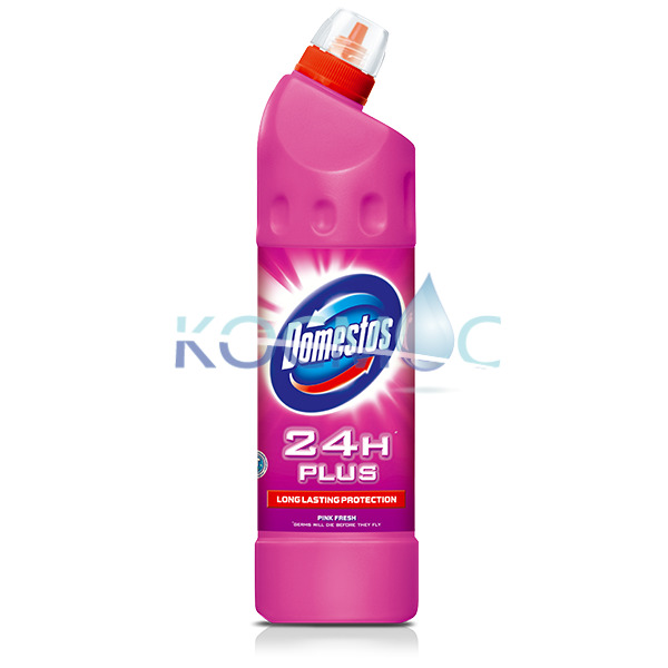 Препарат за тоалетна Domestos Pink fresh