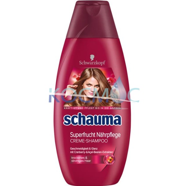 Шампоан за еластичност и бкясък на косата Schauma - Superfrucht